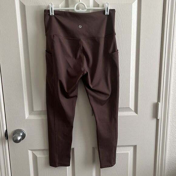Brown Active Leggings  - Picture 3 of 9